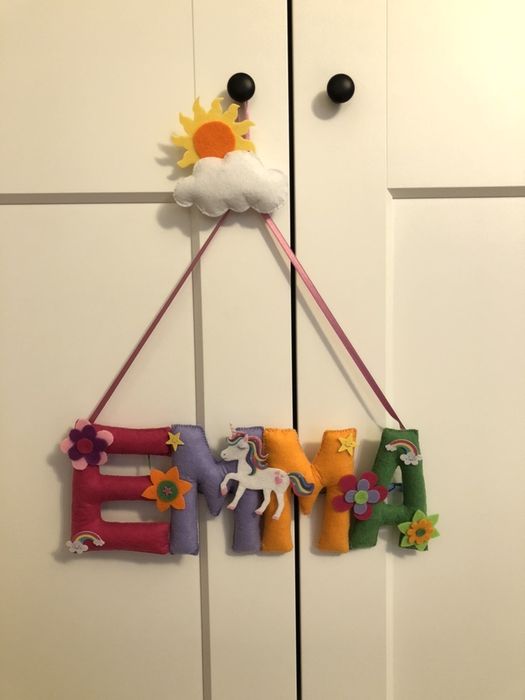 Nume decor din fetru