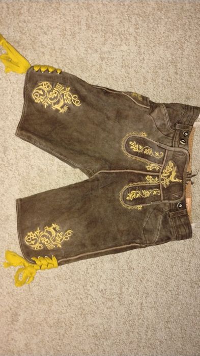 Pantaloni haina bavareza Oktoberfest copii