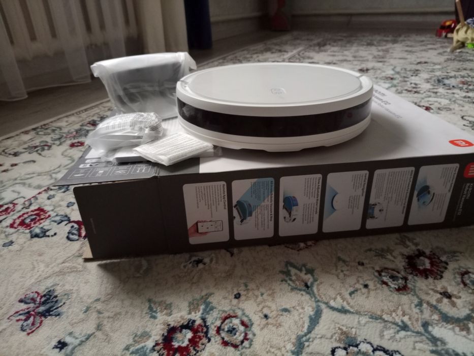 Новый робот пылесос 50000тг  xiomi