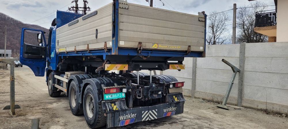 Volvo FH16 6x4 wechselsystem autobasculanta si cap tractor