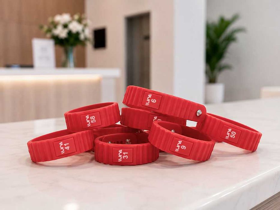 Печать на RFID браслетах для фитнес-клубов и аквапарков