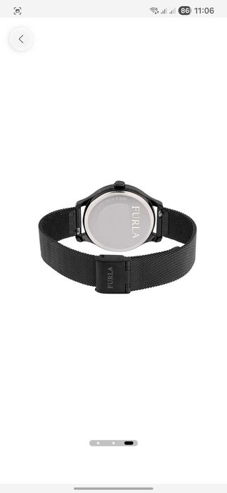 Furla Ceas rotund cu bratara cu model plasa