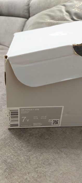 Air force 1 + rope laces gri