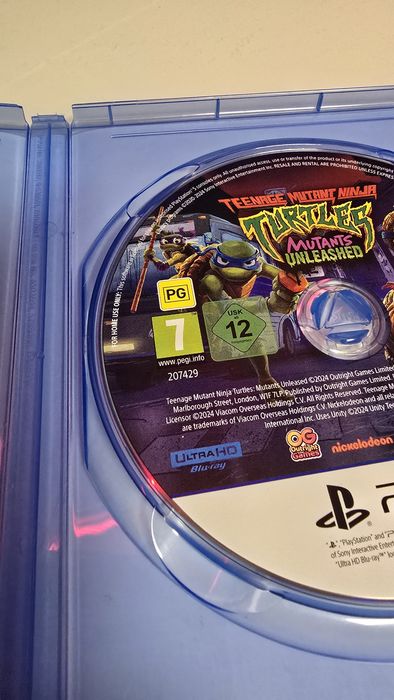 Teenage Mutant Ninja Turtles: Mutants Unleashed (PS5) Като нова! Костенурките Нинжа
