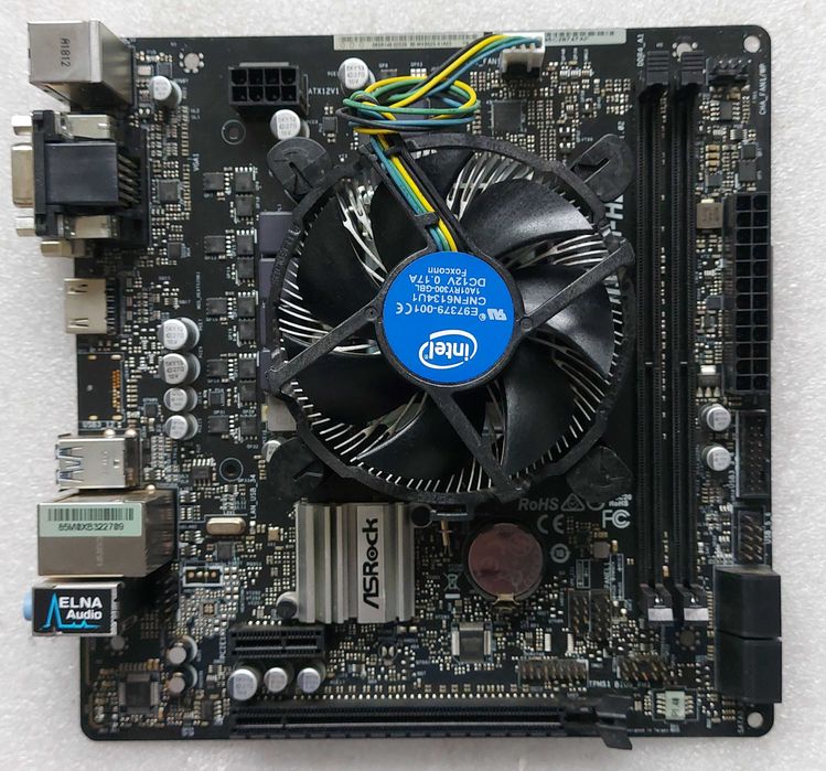 KIT  i5 8400 2.8GHz+ ASROCK H310M-HDV +Cooler