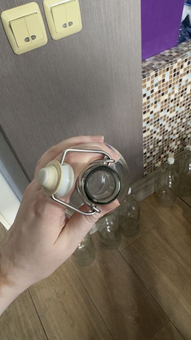 IKEA бутыли 1 л с бугельной крышкой