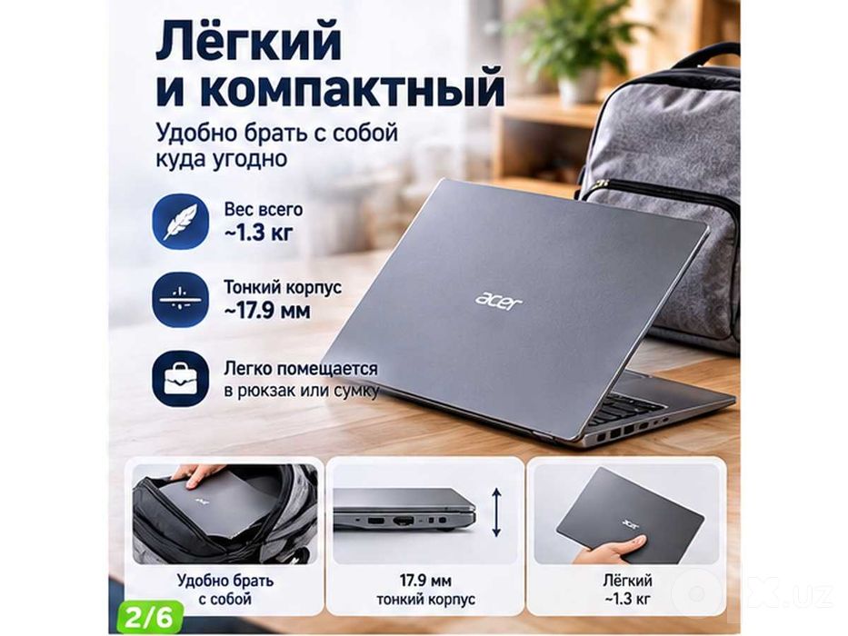 Acer ETBook M14P 14 FHD IPS Intel Celeron 8GB DR4 512GB SSD Laptop New