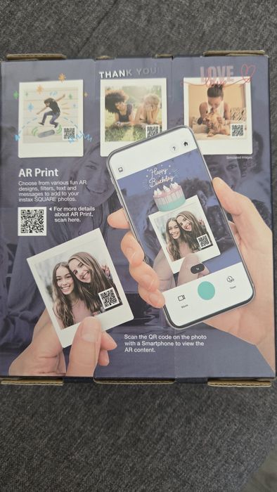 Vand imprimanta foto portabila telefon Instax square link noua