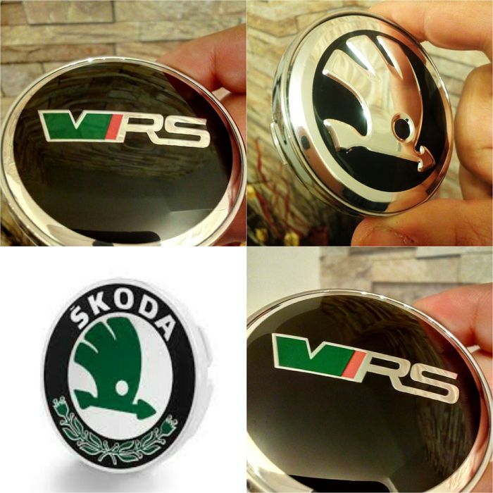 Skoda - Set 4 capace pentru jante aliaj