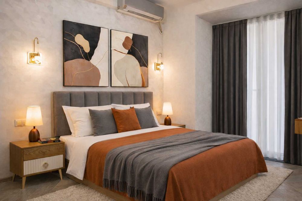 Посуточно 2-х комнатные апартаменты бизнес-класса с панорамным видом