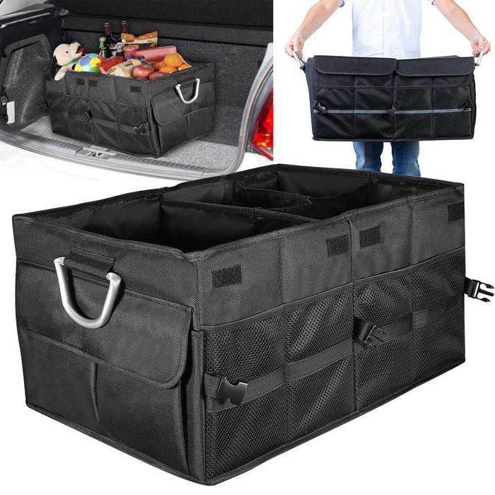 Многофункционален органайзер за багажник с хладилно отделение 60 литра