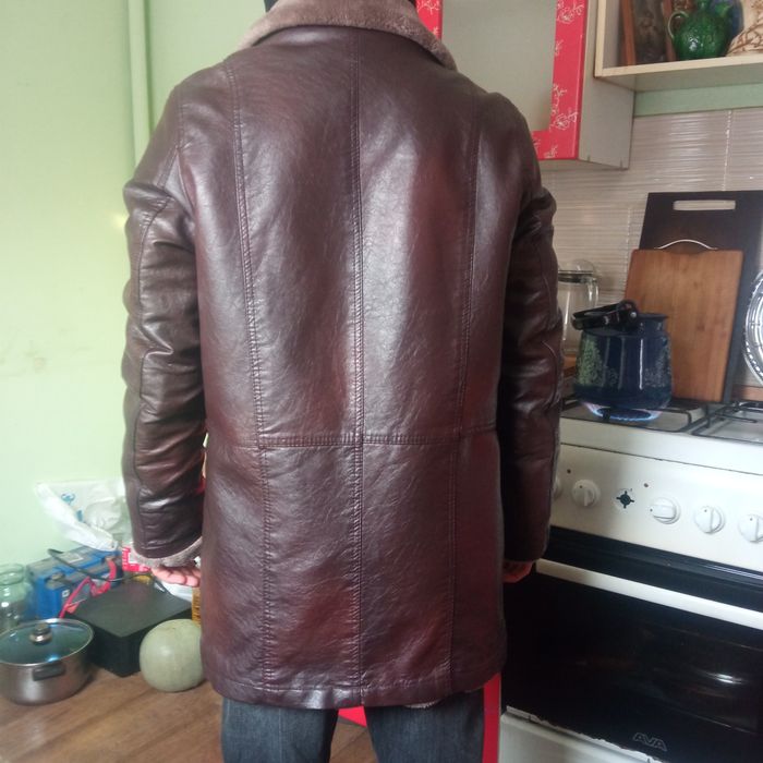 Продам кожаный сюртук