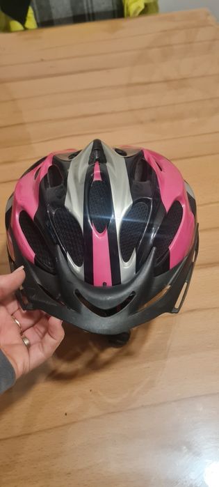 Casca bicicleta  marime m 56-58 cm roz dama