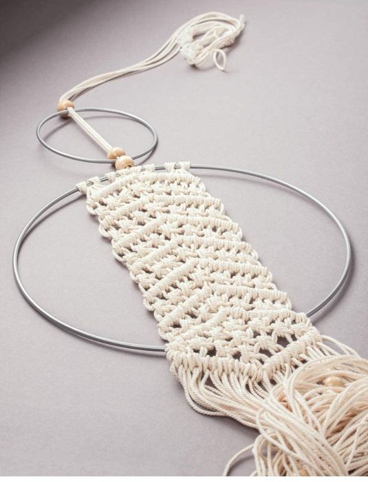 Inele metalice decorative Rayher 25 cm Handmade