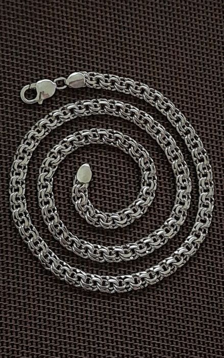 Цепь Бисмарк,серебро925пр.