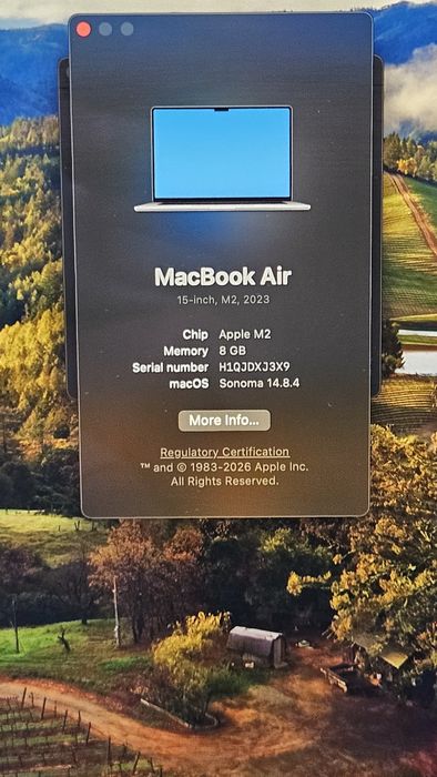 Vand laptop apple