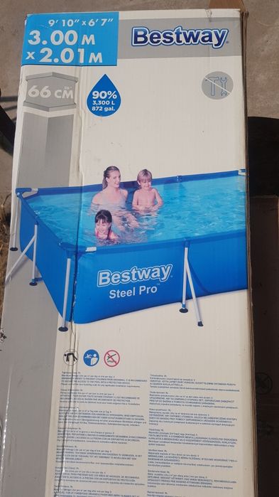 Бассейн каркасный