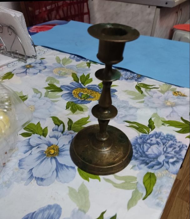 Подсвечник пр СССР, Латунь!