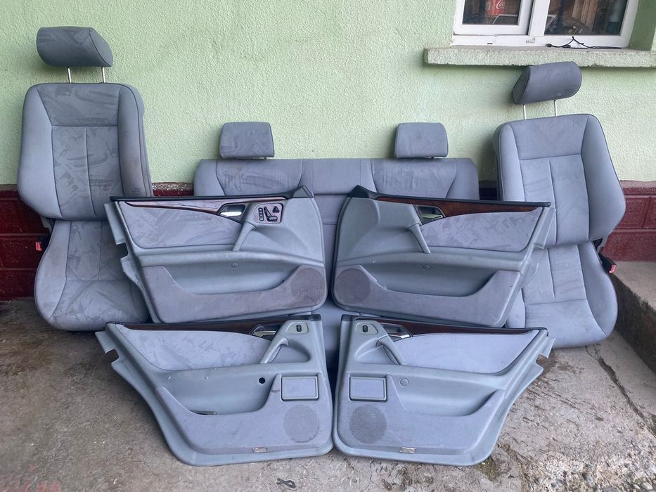 Салон на мерседес w210 до рест