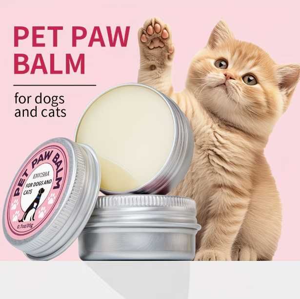 Balsam hidratant labute caini si pisici! Ingrediente naturale, lick-safe!