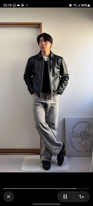 Бомбер кожаная куртка ( leather jacket ) .Вбейте в тикток leather jack
