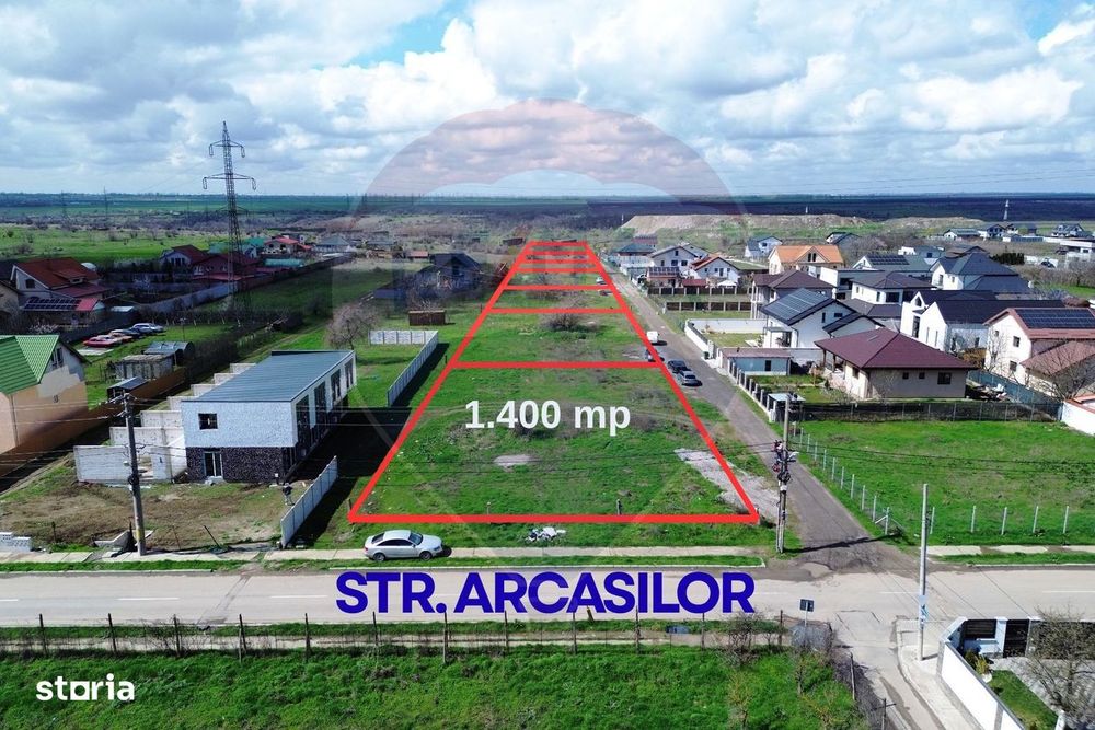 Teren intravilan de vânzare zona Arcașilor I Galați