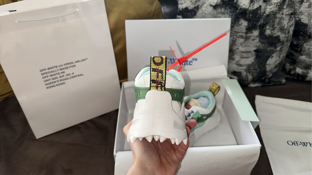 Off-White Odsy-1000 White Pale Green