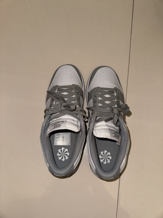 Кроссовки Nike Dunk Low серый—оригинал, новый, есть чек