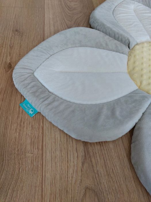 Saltea lotus BloomingBath alb/galben/gri