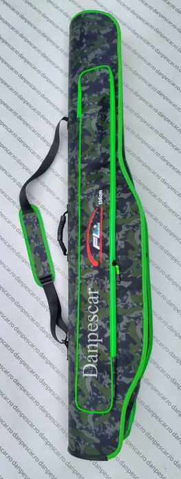 Geanta HUSA PROFL rigida pentru 2 SAU 3 lansete cu mulinete  135cm