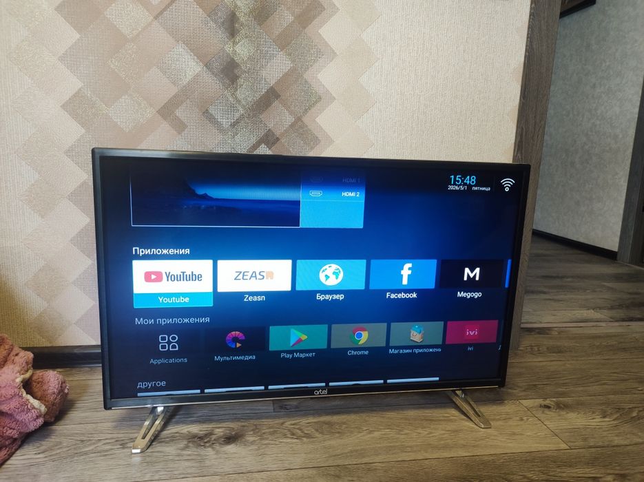 Телевизор artel 81диагональ смарт led