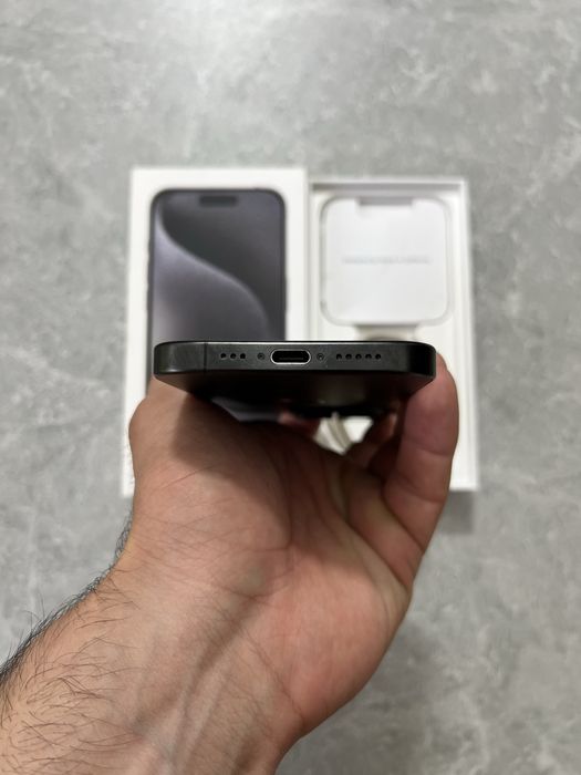 iPhone 15 Pro 128GB Black Titanium