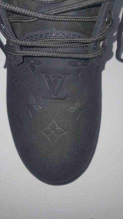 louis vuitton x timberland black