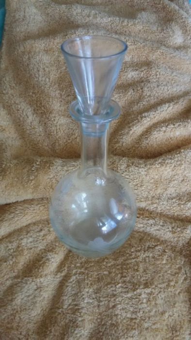 Стеклянный Графин времен СССР