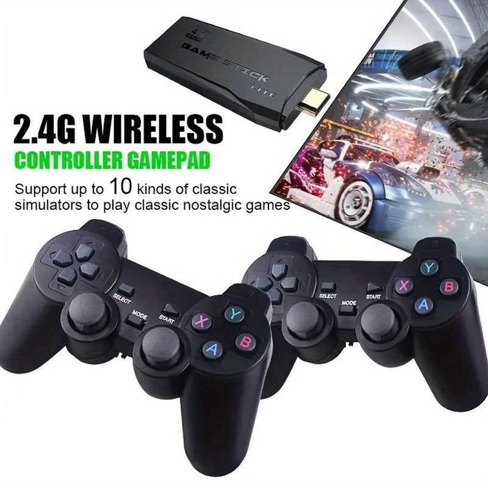 Игрова конзола HDMI 2.4G WIRELESS CONTROLLER GAMEPAD с над 10000 игри