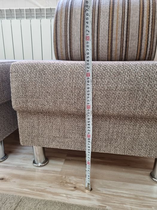 Мягкие пуфики фабричные.