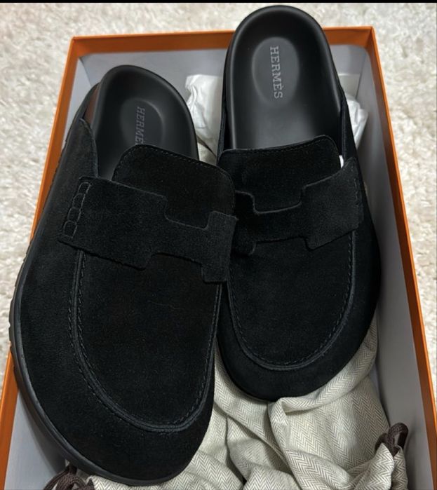 Дамски чехли Hermes Go Mule