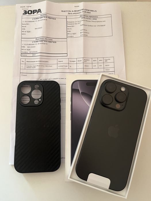 Iphone 16pro 128GB 92% bat