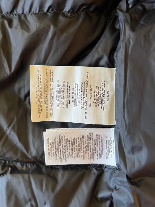 Ralph Lauren пухено яке оригинално