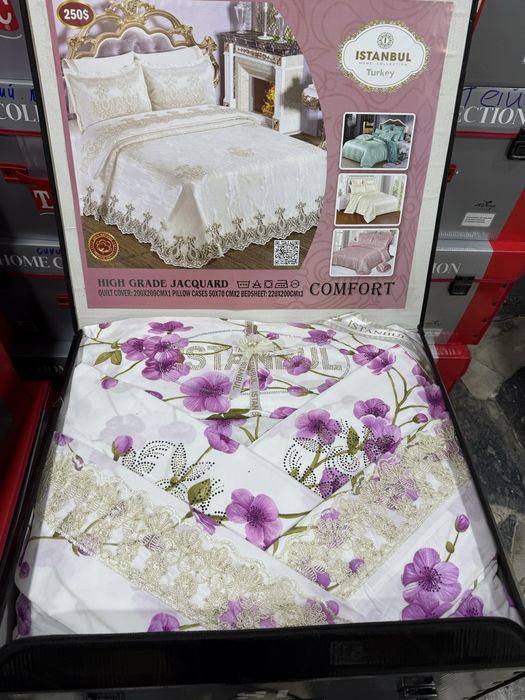 Продаю комплект пастельное белье одеяла