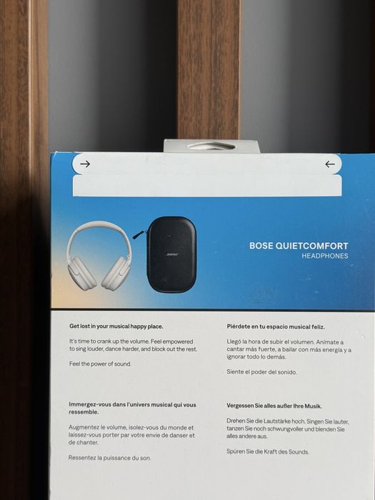 Casti Bose Quietcomfort Headphones - Noi - Sigilate