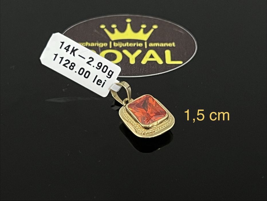 Bijuteria Royal CB : Pandant aur 14k 585  2,90 gr