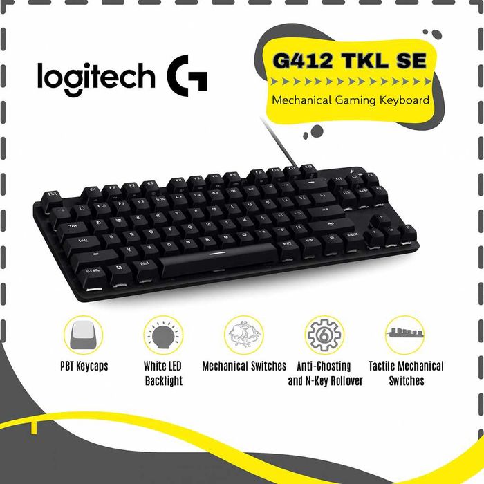 Logitech — Механическая Игровая Клавиатура. Есть доставка