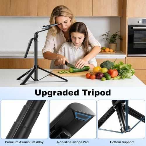 Нов 180см алуминиев трипод + селфи стик 2 в 1 Bluetooth с дистанционно