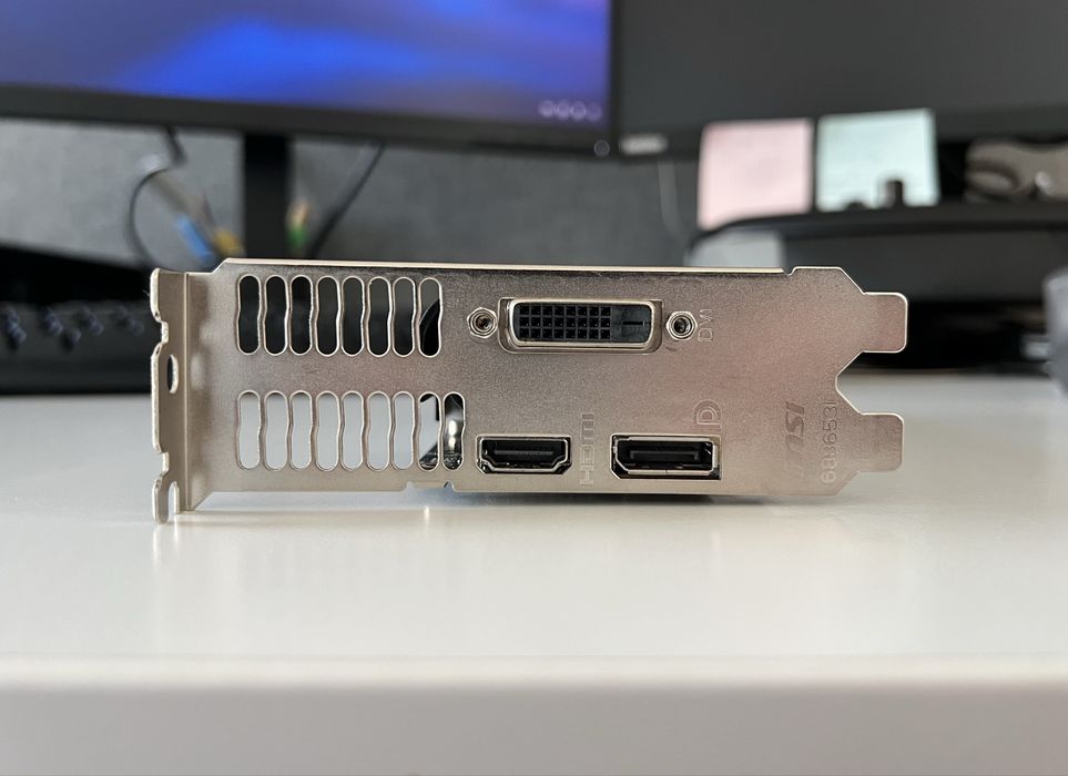 MSI GTX 1650 4GB low profile GPU