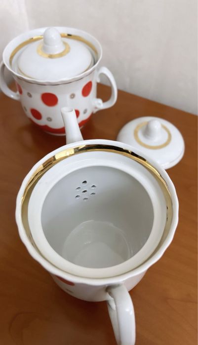 Чайный набор. Фарфор из СССР.