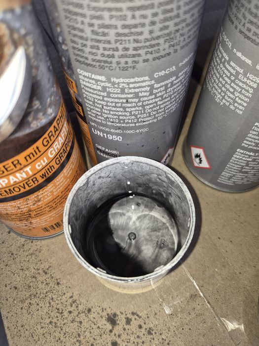 Spray degripant Grafit POWER 400ml.Rusty penetrant .Deblock oil.Black Magic.Solutie deblocat suruburi ruginite 100% Germania