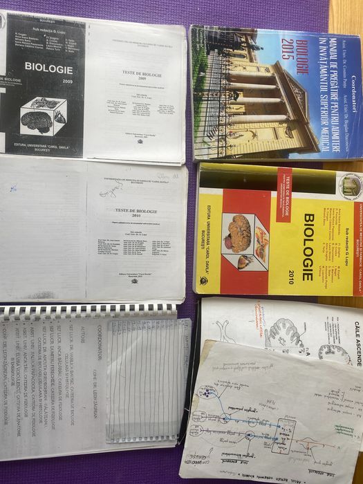 Admitere medicina UMFCD grile biologie - chimie + manual