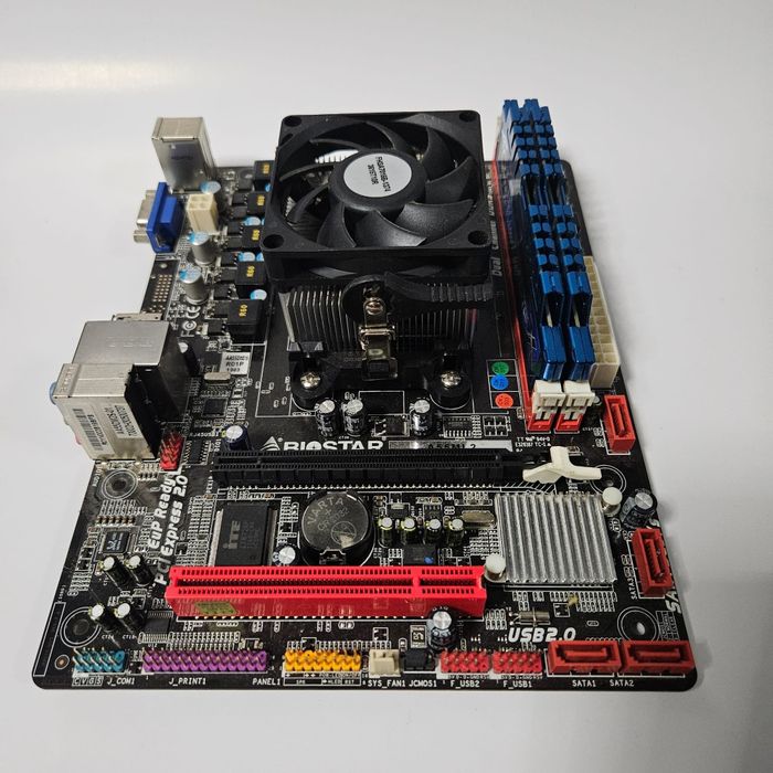 Placa baza + Processor + Ram