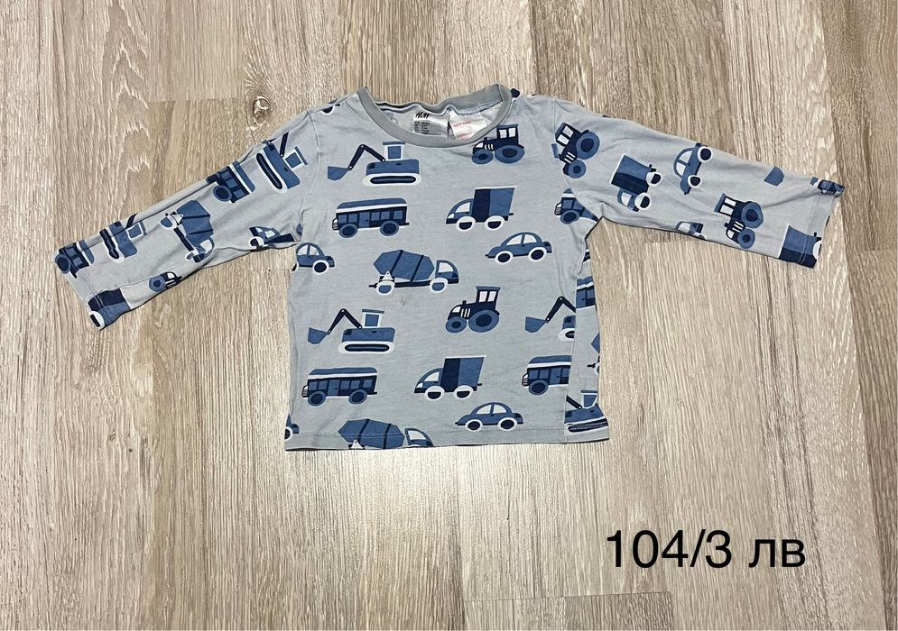 Употребявани панталони, блузи, комплекти за момче 98,104